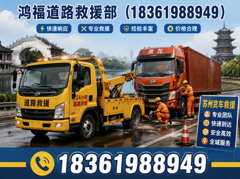 昆山市24小时道路救援展示图